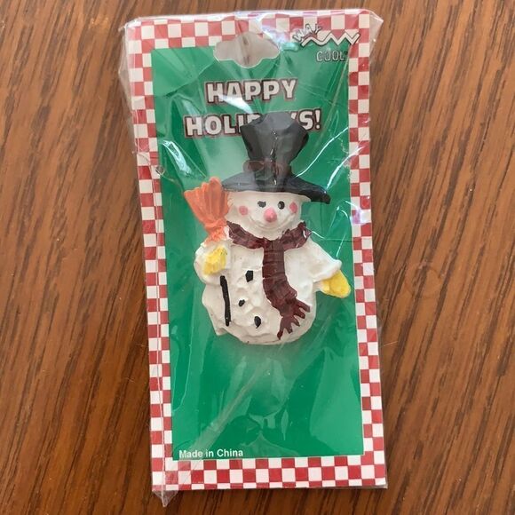 4 Christmas Snowman themed items - Picture 4 of 9